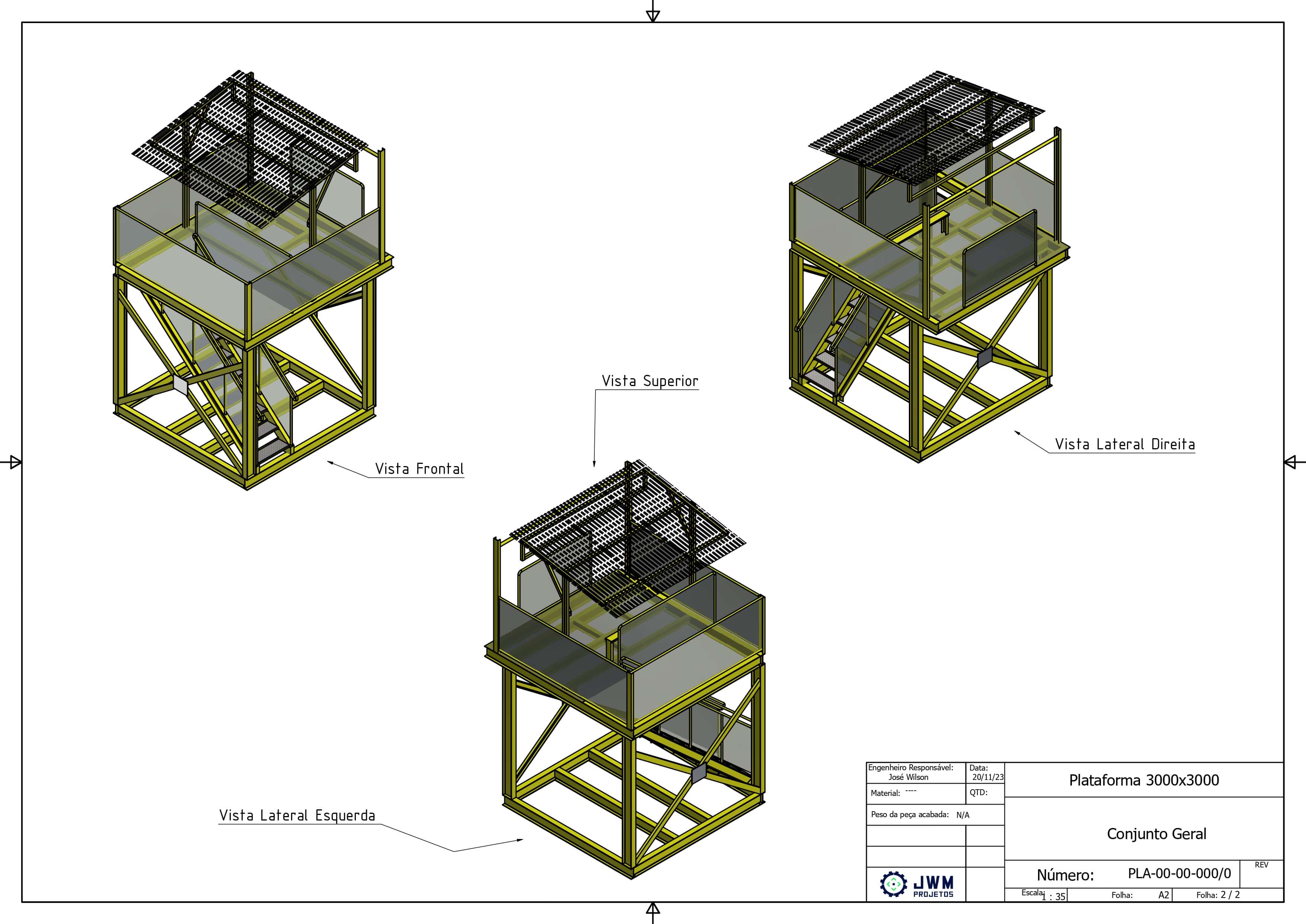 Plataforma Conjunto Geral 3D